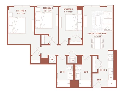 2099 First St SW Studio-6 Beds Apartment for Rent - Photo Gallery 78